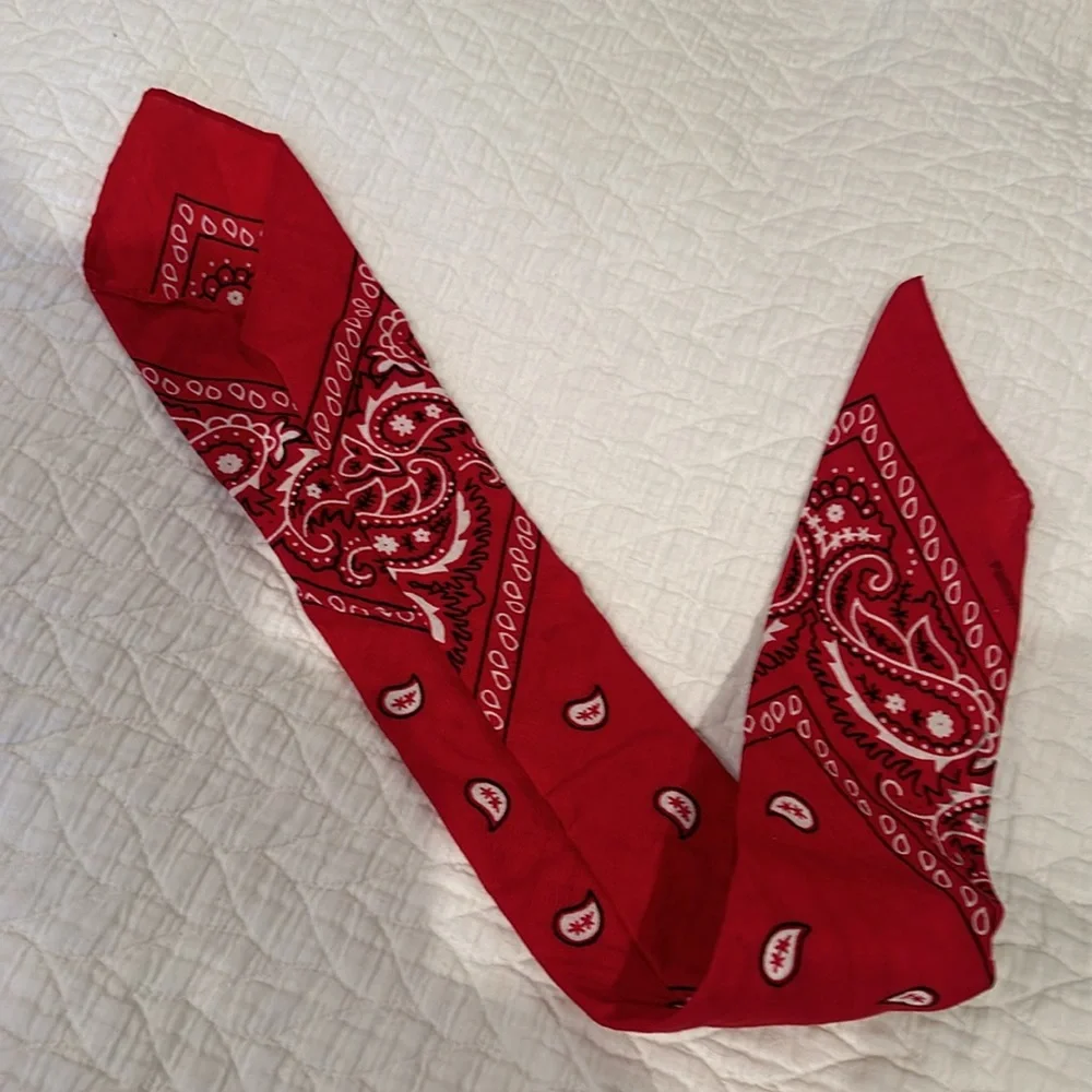 CAMP Rhinestone, Red Bandana - Picture 4 of 5